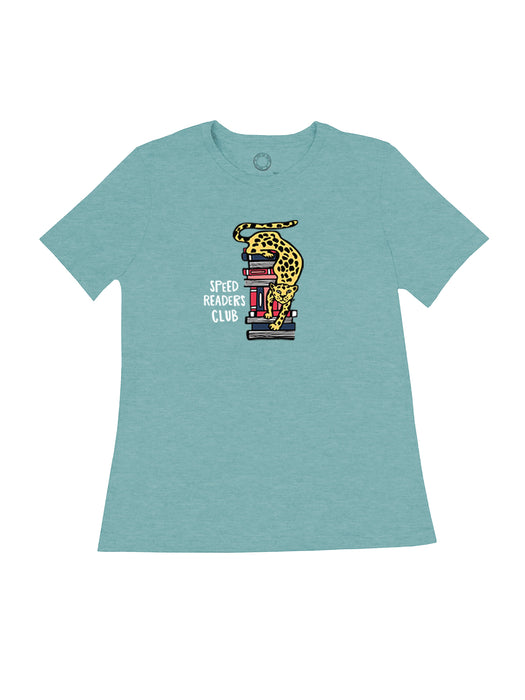Speed Readers Club – women's crew t-shirt