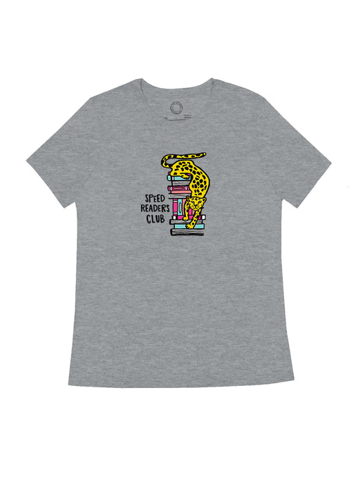 Speed Readers Club – women's crew t-shirt
