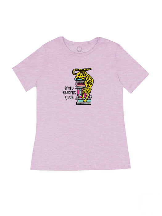 Speed Readers Club – women's crew t-shirt
