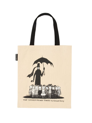 The Gashlycrumb Tinies tote bag