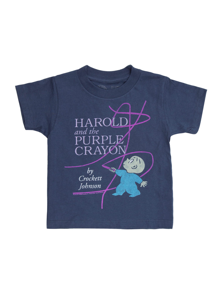 Harold and the Purple Crayon kids' t-shirt