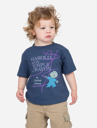 Harold and the Purple Crayon kids' t-shirt