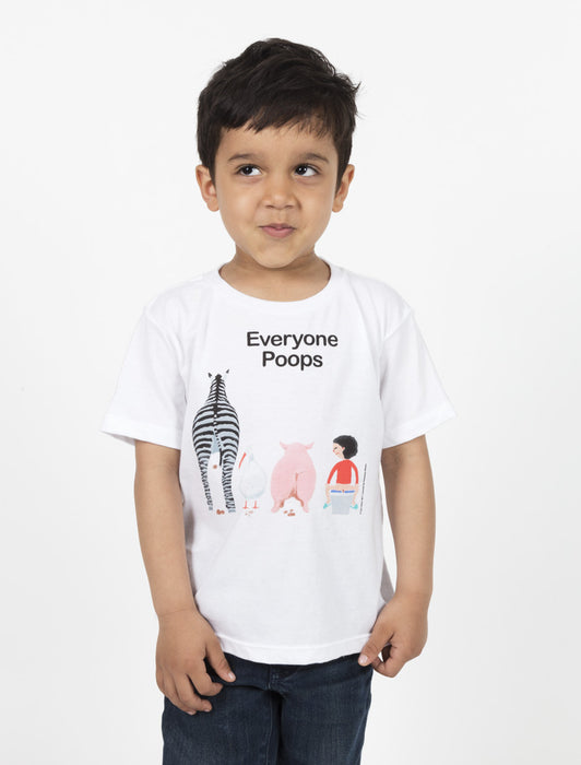Everyone Poops kids' t-shirt