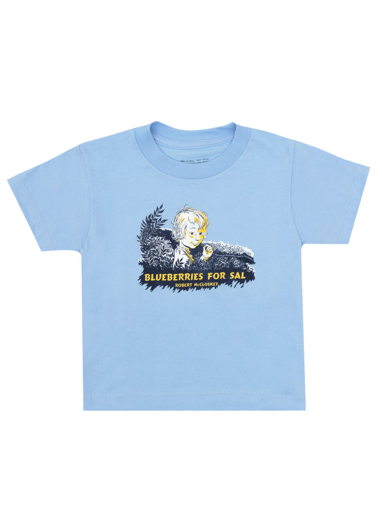 Blueberries for Sal kids' t-shirt
