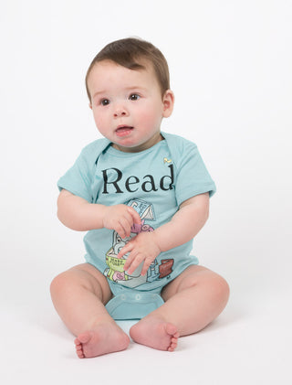 Elephant & Piggie Read baby bodysuit