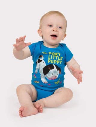 The Poky Little Puppy baby bodysuit